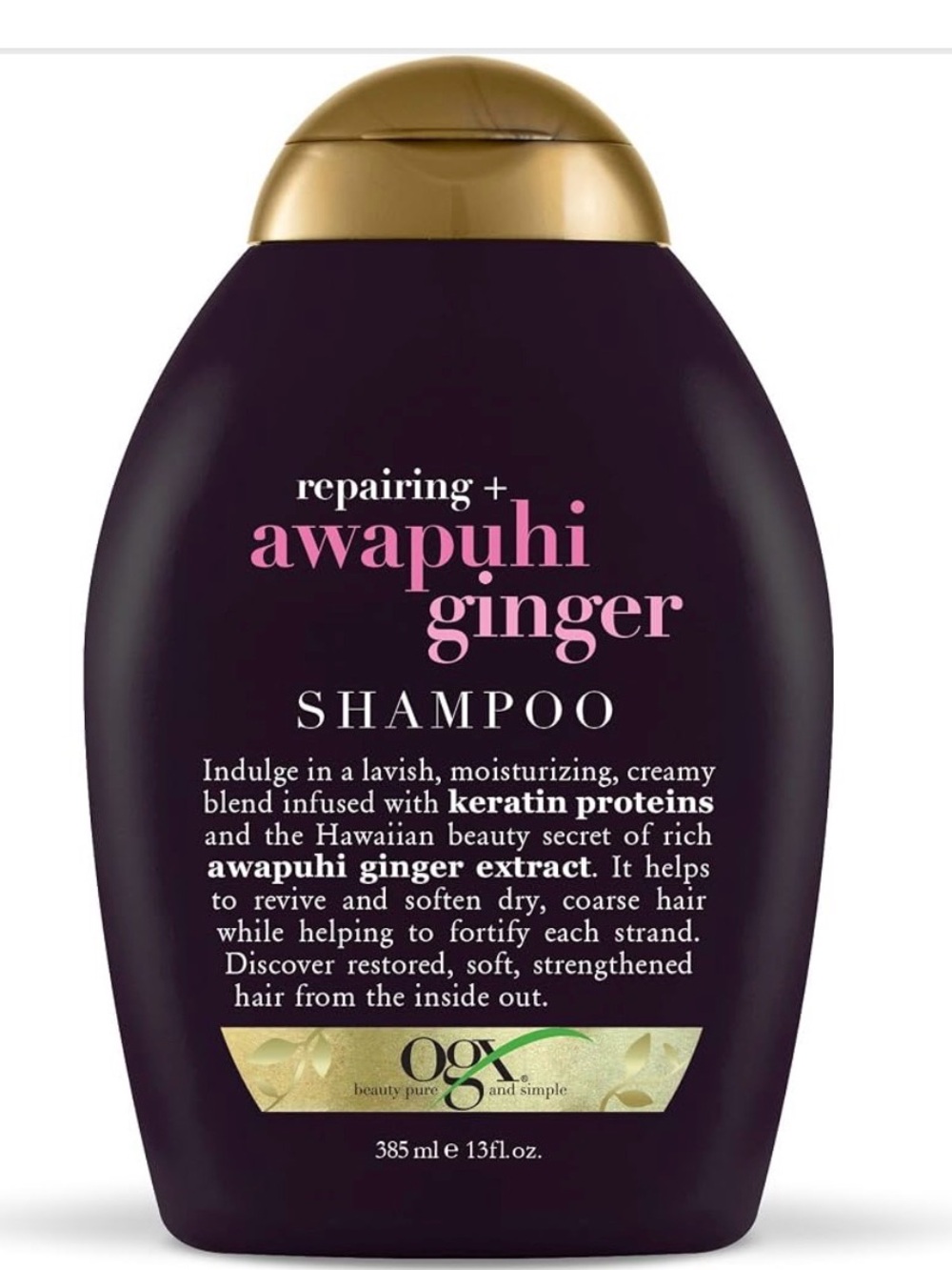 Repairing Awapuhi Ginger Shampoo — Hydrating Shampoo